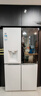 LG敲一敲制冰冰箱自动制冰机大容量640L十字四门电冰箱变频风冷无霜门中门透视窗嵌入冰箱F664MEH95D 十字四门制冰机冰箱640L 实拍图