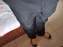 JEEP SPIRIT保暖裤户外防风防水裤子男宽松直筒加绒加厚软壳裤登山冲锋裤男 黑色加绒冬 当天发货 加绒 2XL (155-170斤) 实拍图