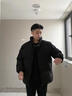 GENIOLAMODE品牌棉服男潮流棉衣外套男秋冬季立领休闲男士棉袄衣服男装 实拍图