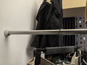 卡贝伸缩晾衣杆免打孔窗帘杆浴帘杆不锈钢撑杆阳台晾衣杆固定晾衣架子 实拍图
