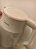 美的（Midea）电热水壶 2L大容量 1800W大功率速沸 双层防烫 304不锈钢无缝内胆 烧水壶电水壶 SH20M119 实拍图