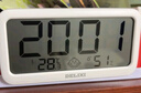 德力西电气（DELIXI ELECTRIC）电子蓝牙温湿度计家用婴儿房室内温度计高精度大屏学生宿舍闹钟 实拍图