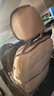 布兰特 汽车座套全包布艺座垫仿亚麻坐垫四季通用座椅套垫卡通座包五座 A31咖啡色-标准版 实拍图