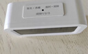 康巴丝（Compas）闹钟夜光聪明灯智能语音报时起床神器自动感光三组闹铃小闹钟儿童学生钟 2139 白色 实拍图