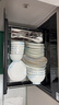 美的（Midea）暖阳消毒柜嵌入式家用 光波2.0 110L双层大容量餐具碗柜碗筷婴儿奶瓶 【国家补贴】90Q15S Pro 实拍图