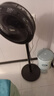 美的（Midea）【超级单品】七叶轻音立式电风扇家用柔风落地扇台式桌面小型风扇大风量节能摇头宿舍电扇 SAF30AB 实拍图