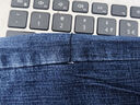 罗蒙（ROMON）牛仔裤男士春秋季厚款宽松直筒商务百搭弹力休闲长裤2025新款裤子 【春秋厚款】深蓝+蓝色 33 【建议135-145斤腰围2尺6】 实拍图