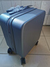 米熙拉杆箱子行李箱小型登机箱14英寸飞机旅行箱包密码箱女矿岩灰36 实拍图