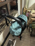 Stokke【杨祐宁同款】YOYO3 6+ 全能型推车折叠遛娃轻便婴儿车可坐可躺 【YOYO3 6+】+湖水蓝坐垫 黑色车架 实拍图