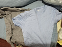 森马[纯棉]T恤男夏简约通勤休闲短袖上衣纯色圆领t恤109924100101 实拍图
