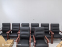 中伟（ZHONGWEI）中伟实木办公椅会议椅人体工学椅经理椅油漆会客椅大班椅子 实拍图