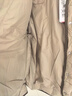 坦博尔羽绒服女短款翻领韩版宽松女士灯芯绒外套TD236266 奶茶棕 160  实拍图