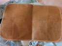 凉席枕套夏季藤席枕片光滑凉爽竹枕席夏凉儿童清凉防滑子 【50*70cm】藤席枕套 1片装 实拍图