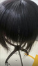 假发短发女夏天薄款逼真自然减龄齐刘海全头套式波波头假发套 752 自然黑 长发 35cm -发网 实拍图