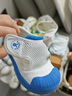 巴布豆童鞋幼儿园室内鞋儿童秋学步鞋男童开学季小白鞋女宝童鞋蓝色 27 实拍图