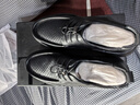 他她（TATA）运动皮鞋商务休闲软底鞋简约男鞋爸爸鞋商场同款VXQ01CM5 黑色 40 实拍图