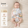 贝肽斯婴儿睡袋夏季防惊跳睡袋四季棉质新生儿襁褓巾宝宝睡觉神器单层 S 实拍图