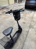 永久电动滑板车便携两轮代步车电瓶车迷你小型代驾折叠电动车锂电池 48V黑/85-105KM/旗舰版强动力 实拍图