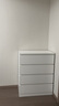 宜家（IKEA）MALM马尔姆卧室家用斗柜收纳柜床边柜抽屉柜简约杂物柜 四屉柜白色 其他 实拍图