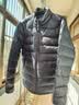 君羽800蓬羽绒服男轻便中厚保暖冬季时尚立领鹅绒服95白鹅绒男款外套 黑色【男款】 800蓬白鹅绒 L | 东丽克轻面料 1000清洁度 实拍图