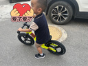 飞鸽儿童平衡车1-3-6岁男女小孩滑行无脚踏自行车宝宝两轮滑步车礼物 14寸镁合金一体充气轮【清新绿】 实拍图