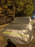 汇米汽车车衣全车罩防晒防雨隔热防尘防刮风加厚车套suv轿车 实拍图