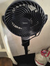 美的（Midea）电风扇 空气循环扇家用立式遥控落地扇涡轮换气扇循环对流3D摇头电扇轻音低噪大风力节能空调伴侣 GAI24PA【离线语音 双重抗菌】 实拍图
