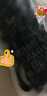 美肤语无接缝发圈发绳头绳黑色50根尼龙高弹力橡皮筋扎头发皮套MF8074 实拍图