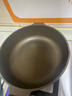 KIWICOO德国钛聚力平底锅不粘锅家用牛排煎锅无涂层煎蛋炒锅电磁炉燃气灶 【钛聚力煎炒锅】黑瓷耐脏 28cm 实拍图