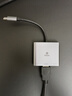 毕亚兹 Type-C转hdmi/USB3.0/PD扩展坞苹果电脑转换器macbook 转接头手机接投影仪显示器拓展坞USB-C分线 实拍图