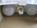 美的（Midea）led灯泡节能E27大螺口螺纹球泡家用光源6W正白三只装 实拍图