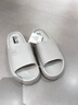 蕉内301H拖鞋男女士浴室洗澡防滑踩屎感情侣家居凉拖鞋抗菌防臭可外穿 【王一博同款厚底版】冷石灰 37-38 实拍图