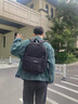 361°背包男士双肩包大容量书包商务通勤电脑包2026新款防泼水旅行包 黑色【可放16英寸电脑】 实拍图