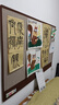 得力80*120cm毛毡板毛毡墙贴白板自粘照片展示墙免打孔背景留言板展示板公告栏宣传板 实拍图
