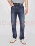 Lee【张凌赫代言】25新品726标准中腰直筒丹宁回潮中蓝色男牛仔裤 中蓝色 33 实拍图