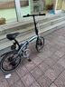 HITO 德国品牌 22寸折叠自行车超轻便携单车男女成人亲子车变速公路车 【22寸】一体轮钛色 22英寸 实拍图