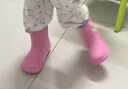 幸福玛丽（Cheerful Mario）儿童雨鞋男童雨靴水鞋2岁宝宝水鞋套鞋防滑女童幼儿防水女款胶鞋 实拍图