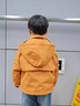 G.DUCKKIDS童装儿童冲锋衣三合一可拆卸春秋装男童外套防风夹克小童男孩风衣 黄色三合一 120  【建议身高115cm左右】 实拍图
