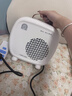 容声取暖器暖风机小型小太阳热风机室内电暖器节能迷你烤火炉家用 米色/两档调节-单温控-线长1.2米 实拍图