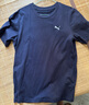 彪马（PUMA）纯色宽松短袖T恤男女情侣款新款夏季运动上衣 690409 海军蓝-16 M (175/96A) 实拍图