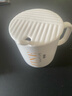 美厨（maxcook）陶瓷马克杯情侣杯子 家用水杯咖啡牛奶早餐茶杯带盖勺白色MCB2924 实拍图
