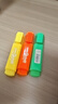 宝克（BAOKE）【热门商品】3MP460 3色荧光笔重点标记笔 水性记号笔 颜色随机 1卡/3支 实拍图