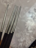 美厨（maxcook）304不锈钢筷子 鸡翅木柄防滑不发霉家用套装公筷餐具 5双MCK6575 实拍图