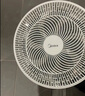 美的（Midea）电风扇商用壁扇壁挂式风扇工业工程扇家用摇头转页扇餐厅客厅安静低音 FWA40UA【五叶机械 16吋强风】 家用壁挂式 实拍图