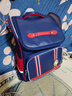 晨光（M&G）书包小学生儿童护脊减负双肩包大容量高颜值背包4-6年级英伦红 实拍图