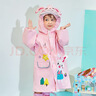 lemonkid儿童雨衣男童女宝宝雨披斗篷式小学生雨具 蒂娜彩虹星星兔 L 实拍图