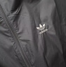 adidas情侣款复古风梭织立领夹克外套男女秋季阿迪达斯官方三叶草 深灰 L 实拍图