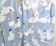 嫚熙（EMXEE）孕妇睡衣产后哺乳春秋季款月子服棉质家居服套装 嫚熙大鹅-两件套（不带哺乳口） M【适合90-115斤】 实拍图