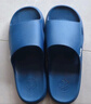 回力静音男士室内户外穿厚底防滑速干洗澡凉拖鞋HL3A23深蓝42-43码 实拍图