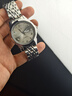 爱琴鸟瑞士认证手表男士石英表 情侣一对表防水商务名表 送情人节礼物 银壳灰面-男款 实拍图